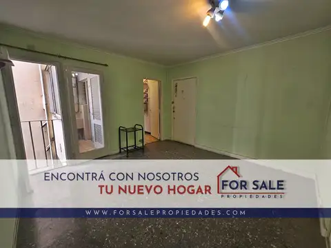 Departamento 2 Ambientes y Medio en Pleno Centro Comercial de Flores – Av. Avellaneda