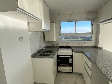 Departamento 2 ambientes con 2 baños