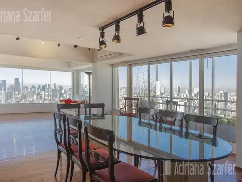 PISO 26 y 27 VISTA INCREÍBLE AL RÍO -  270 m2 -     2 COCHERAS  - RECOLETA  - A REMODELAR