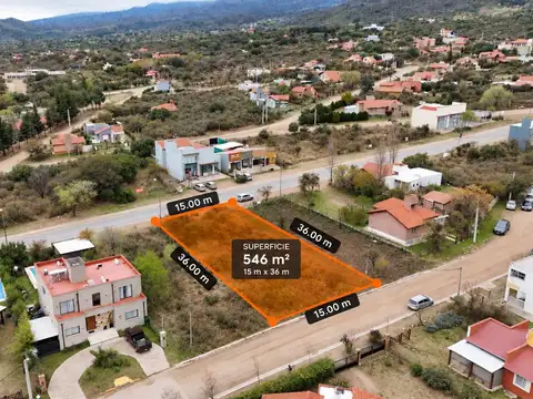 Lote en venta con Salida a 2 Calles Merlo San Luis