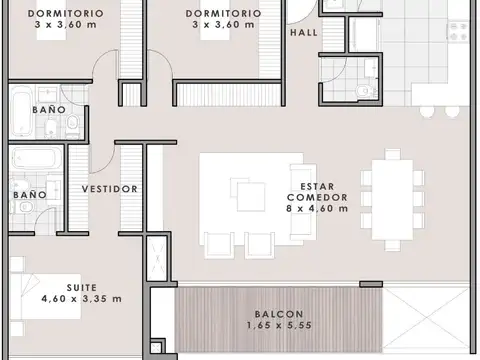 Departamento en Venta en Ituzaingo, USD 295.000
