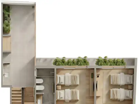 Depto Tipo Casa en Venta de 4 ambientes