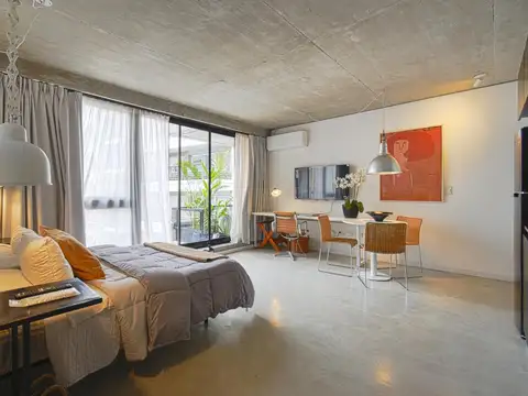 Venta Departamento Amueblado tipo Loft con Amenities a estrenar en Nuñez