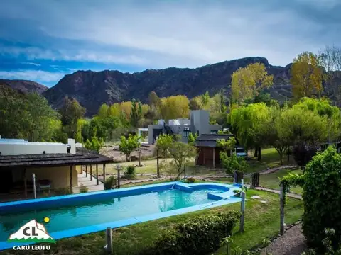 MENDOZA: SAN RAFAEL, 14 CABAÑAS A ORILLAS DEL RIO ATUEL, 6600 M2. CONSULTE. IDEAL INVERSOR