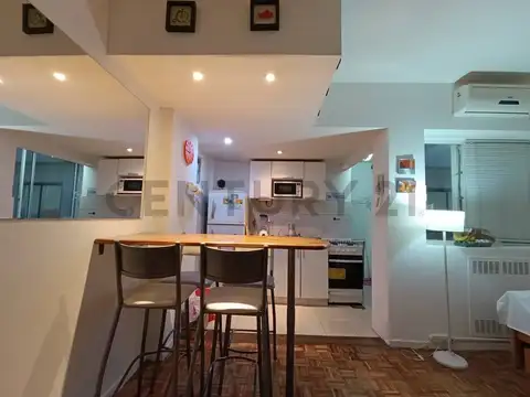 FINANCIADO! Departamento dos ambientes amoblado en San Nicolás