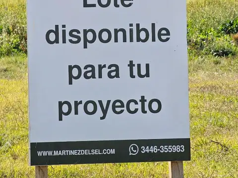 Terreno en Venta 10  mts Frente