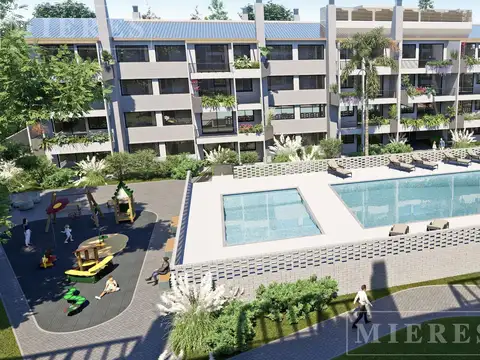 Departamento 2 ambientes c/ balcon en venta en Green Palmers, Maschwitz