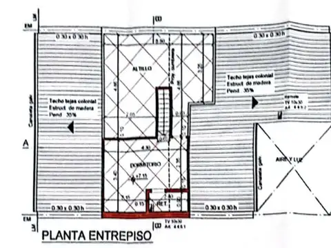 Casa 5 ambientes con 2 baños