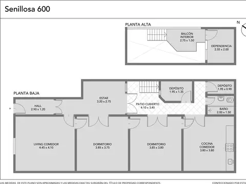 Depto Tipo Casa en Venta de 2 dormitorios