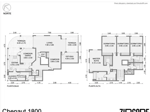 Departamento en Venta de 7 ambientes