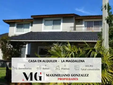 Casa Alquiler La Magdalena Canning