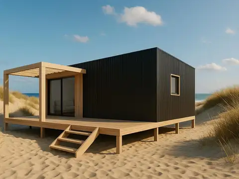 PUEBLO VACA MUERTA Modelo NORDIC (techo 1 agua)