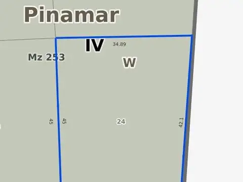 Lote Multifamiliar en Venta Zona Norte Playa La Frontera