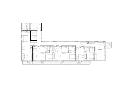 Departamento en venta de dos ambientes Saavedra en Pozo