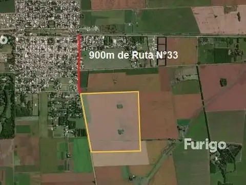 Camino Limite Pérez-zavalla, a 900m de Ruta N°33 Hacia el Sur.