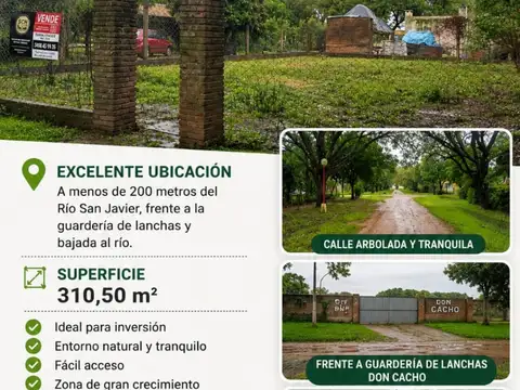 VENDO TERRENO EN SALADERO CABAL ,SANTA FE