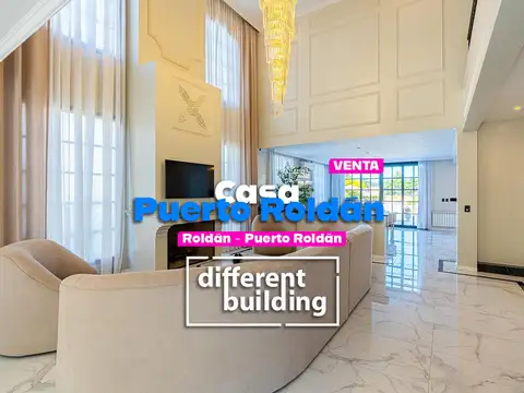 Casa de Cuatro Dormitorios, con vista al lago muelle propio, sauna y cine en Venta