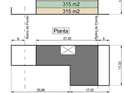 Terreno en Venta de 525,0 m2