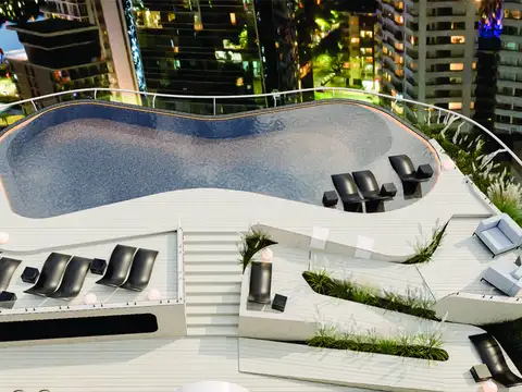 Departamento con pileta propia  - OSTEN TOWER - Puerto Madero