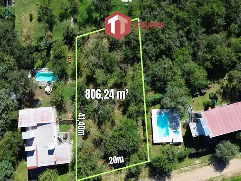 Terreno en Venta 41  mts Fondo