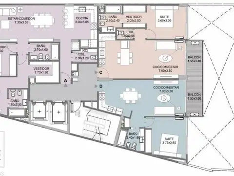 Departamento en Venta Apto profesional
