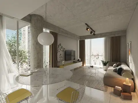 Departamento Monoambiente con 1 baño