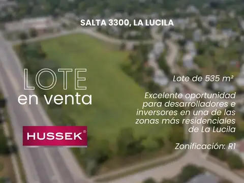 Terreno / Lote en Venta de 535 m² (Lote 2) en La Lucila, Vicente López