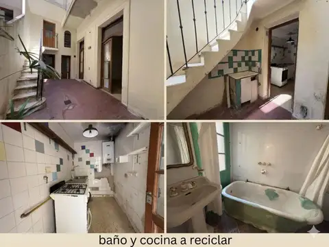 Depto Tipo Casa 3 ambientes con 1 baño