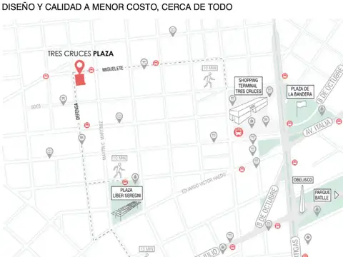 Departamento en Venta de 2 ambientes