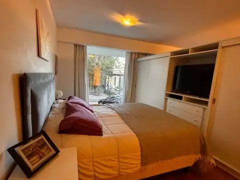 PISO EXCLUSIVO FRENTE PARQUE URQUIZA AMOBLADO