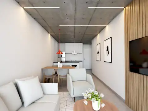 VENTA / Monoambiente a Estrenar con Diseño Moderno y Excelente Luminosidad