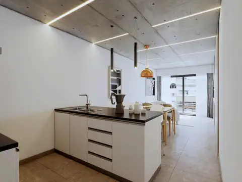 Departamento Monoambiente con 1 baño