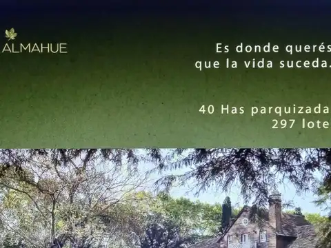 BO.ALMAHUE - LA LONJA - PILAR - EXCELENTE LOTE INTERNO