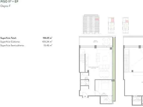 Departamento Dúplex Premium con Vista al Río Las Heras Garden | Vicente López