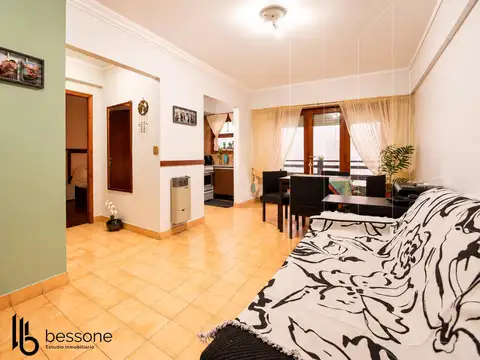Departamento de 2 Ambientes Balcon Al Frente Varese