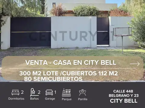 VENTA DE CASA EN CITY BELL
