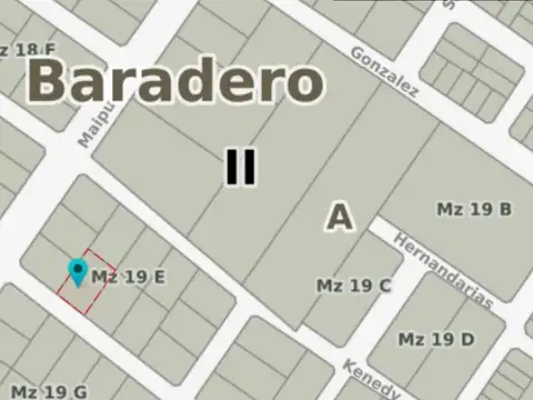 EXELENTE TERRENO EN BARADERO 1066 M2 - VENTA - ZONA DE CASAS QUINTAS