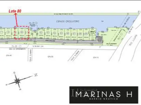 Santa María de las Conchas al 4400 Rincón de Milberg Marinas H