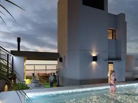 Departamento 2 ambientes con 1 baño