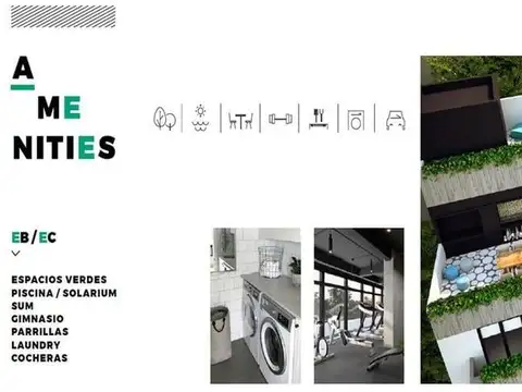 Departamento en Venta de 1 dormitorio