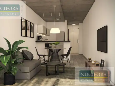 Departamento 3 ambientes con 2 baños