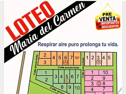 LOTES EN VENTA SOBRE RUTA 12 GOYA CTES