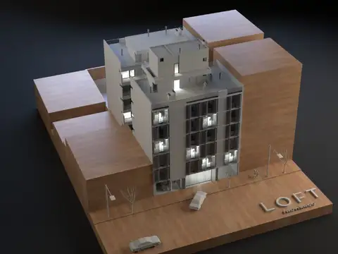 2 AMB TIPO LOFT AL FRENTE CON COCHERA ZONA GUEMES