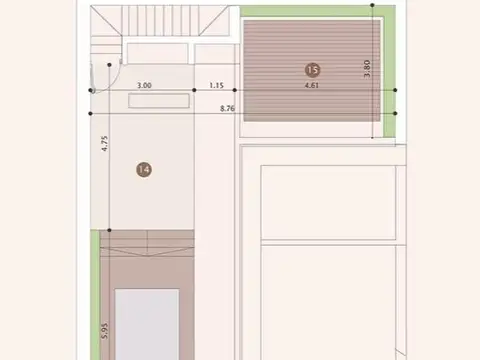 Wheelwright 1900 - Casa 3 dormitorios c/ patio