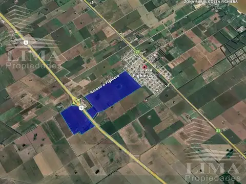 Ruta Nacional 9 y Acceso a Fighiera