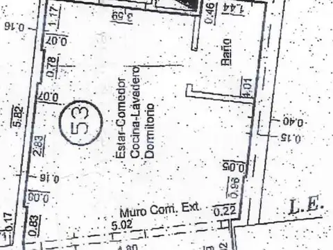 Departamento en Venta de Monoambiente