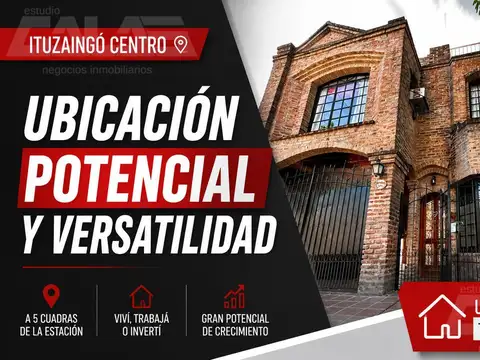 CASA | 5 AMBIENTES | PISCINA | APTO PROFESIONAL | COCHERA | ITUZAINGÓ CENTRO