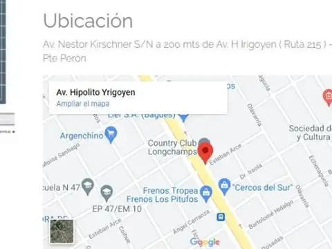 Terreno en Venta de 2000,0 m2