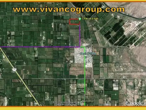 Campo en Venta de 5  ha