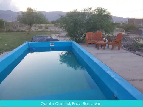 Casa En Quinto Cuartel Rp.64, Pocito, San Juan En Venta